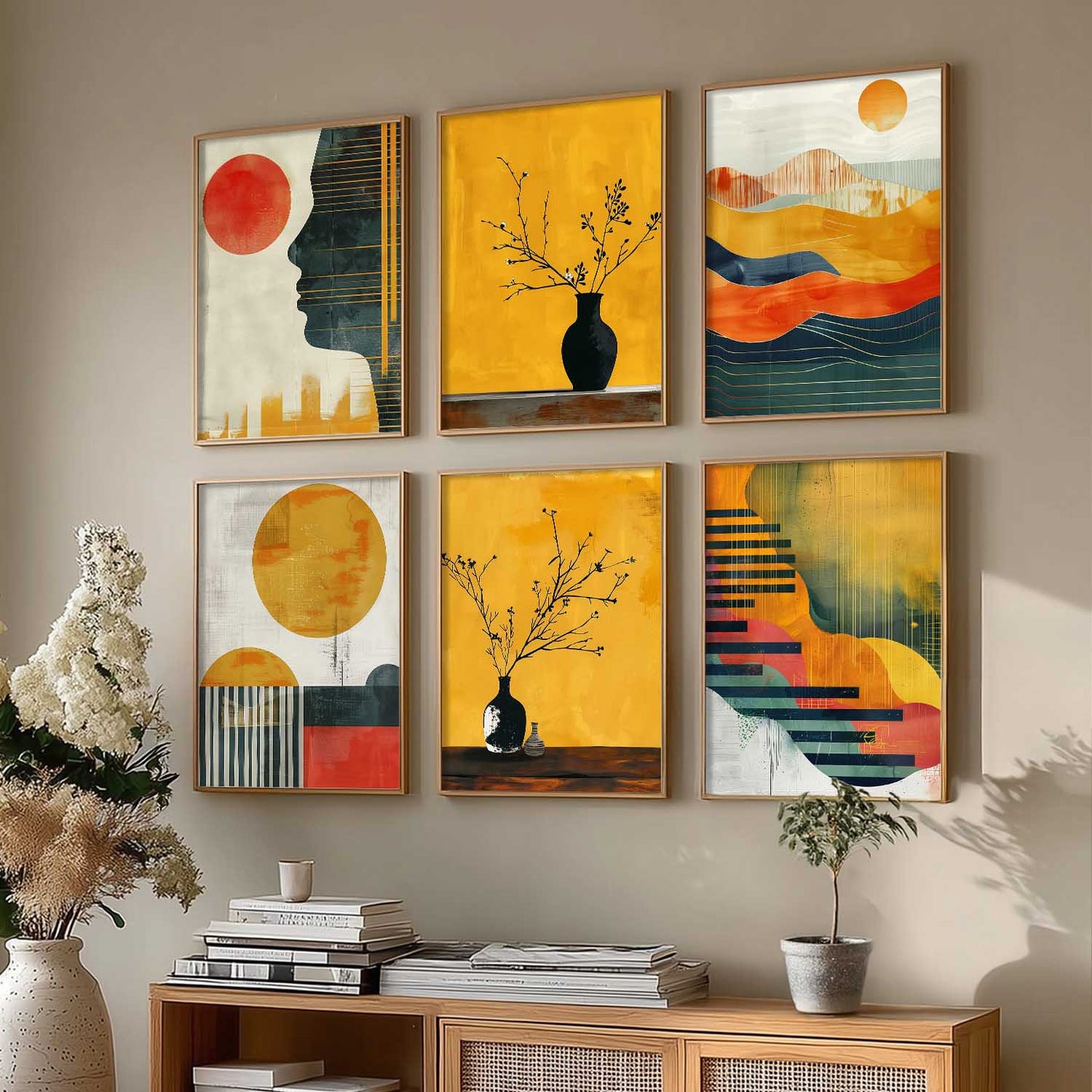 Abstract Wall Art Home Décor For Living Room Office Home Hanging