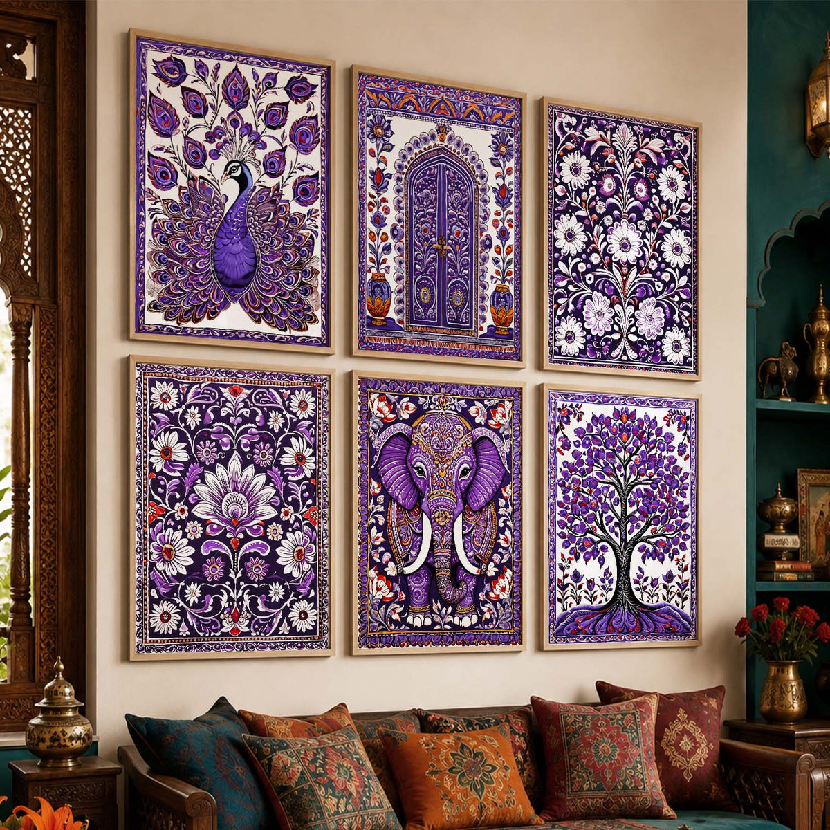 Madhubani Wall Art Home Décor For Living Room Office Home Hanging