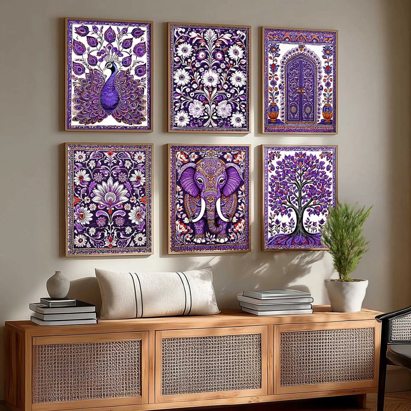 Madhubani Wall Art Home Décor For Living Room Office Home Hanging