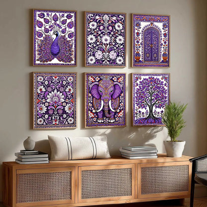 Madhubani Wall Art Home Décor For Living Room Office Home Hanging