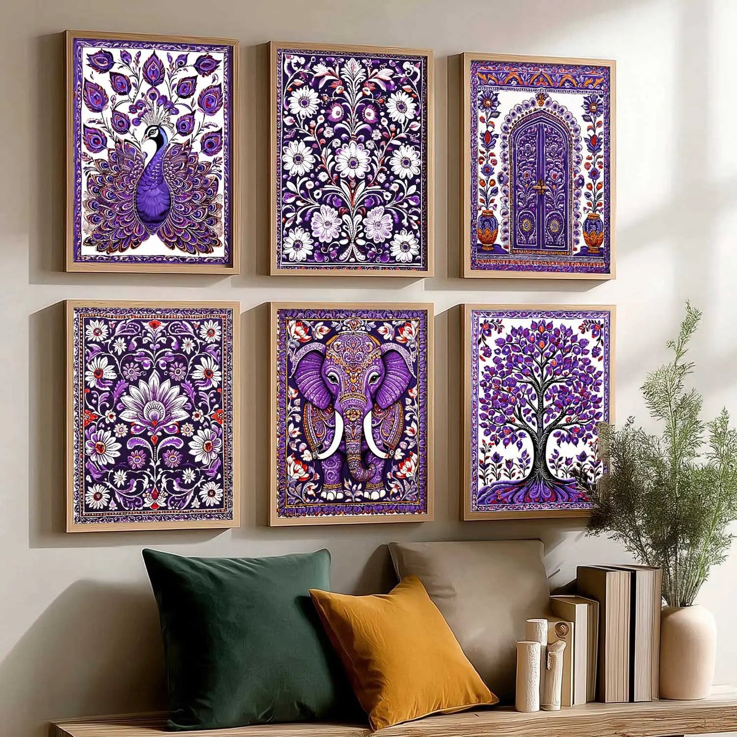 Madhubani Wall Art Home Décor For Living Room Office Home Hanging