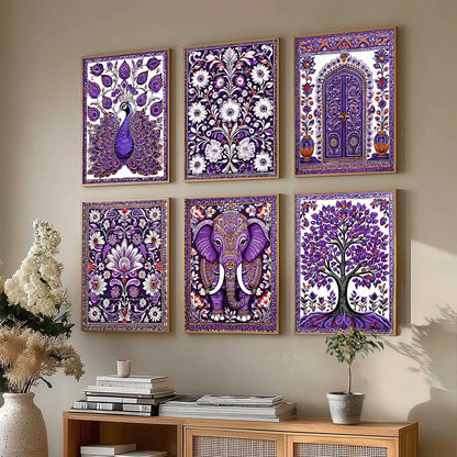 Madhubani Wall Art Home Décor For Living Room Office Home Hanging