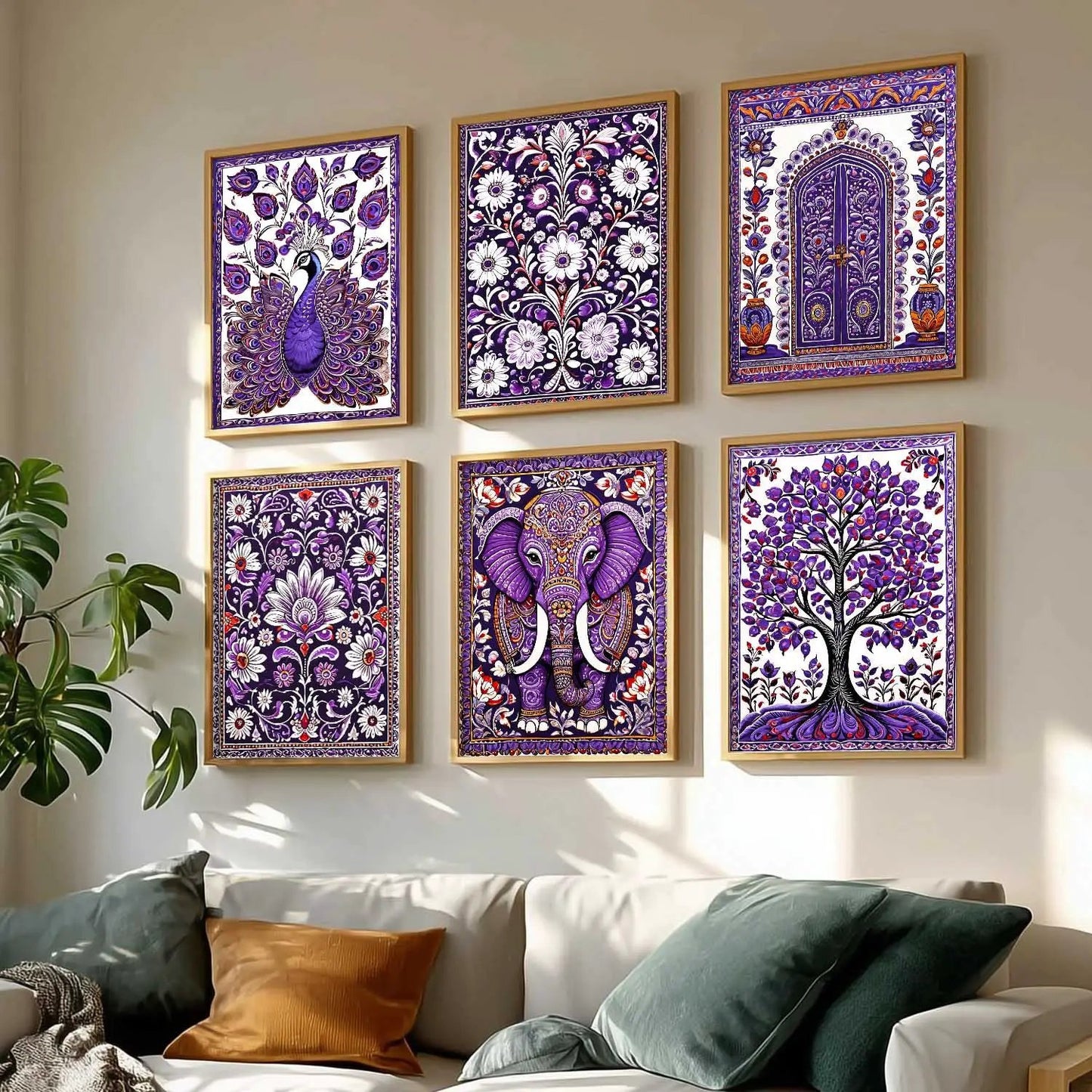 Madhubani Wall Art Home Décor For Living Room Office Home Hanging