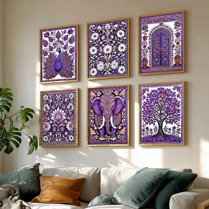 Madhubani Wall Art Home Décor For Living Room Office Home Hanging