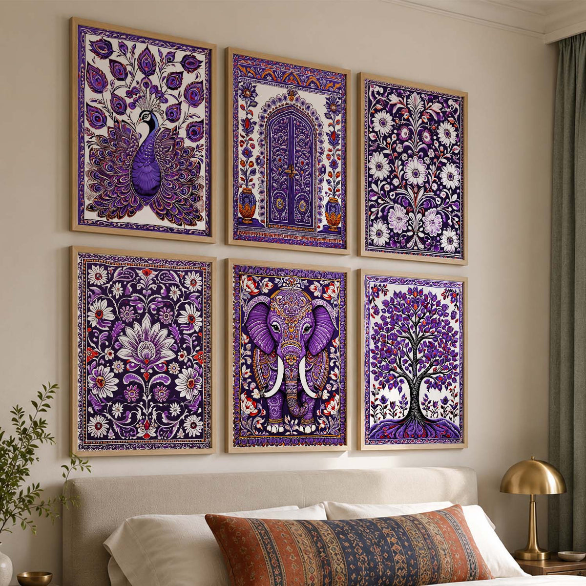Madhubani Wall Art Home Décor For Living Room Office Home Hanging
