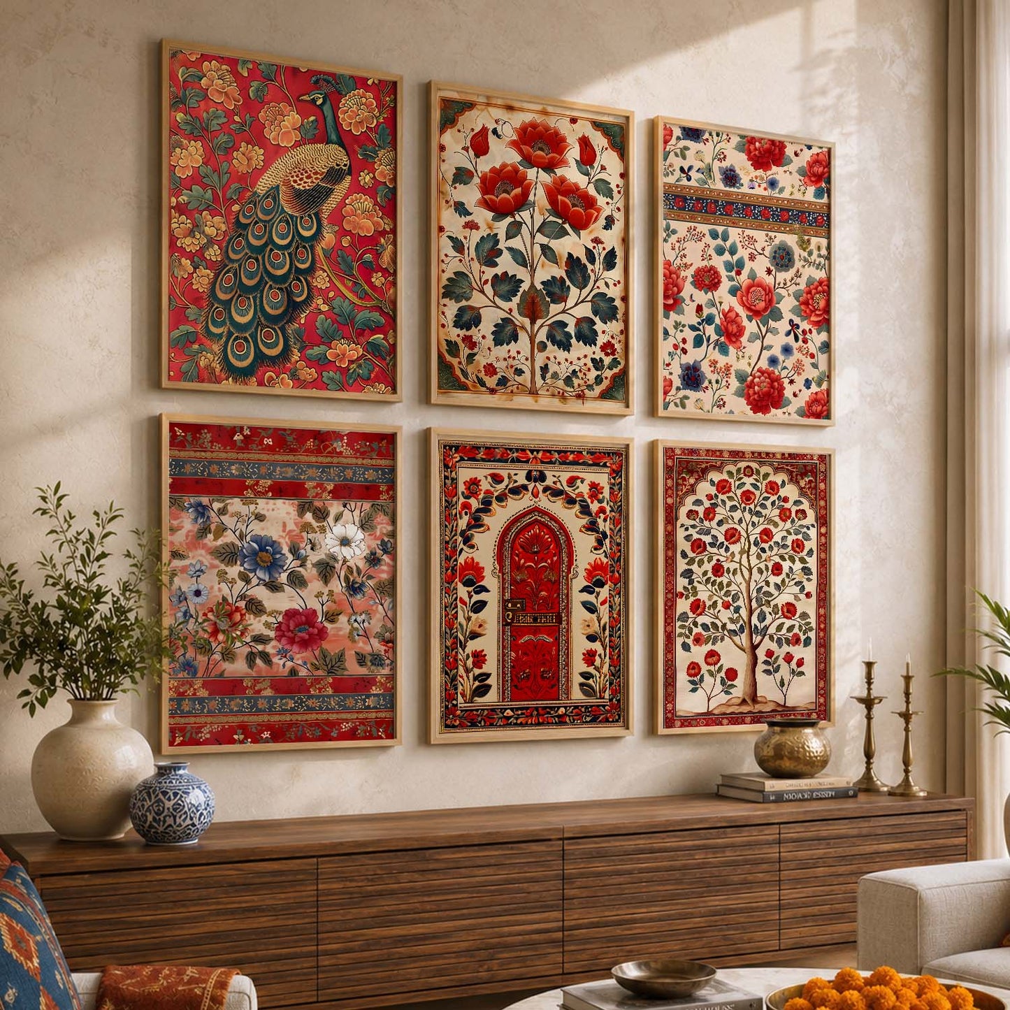 Madhubani Wall Art Home Décor For Living Room Office Home Hanging