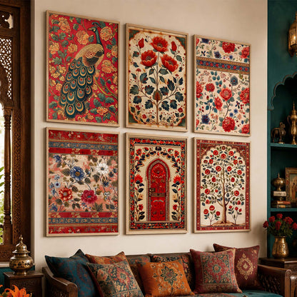 Madhubani Wall Art Home Décor For Living Room Office Home Hanging