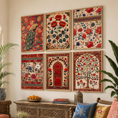 Madhubani Wall Art Home Décor For Living Room Office Home Hanging
