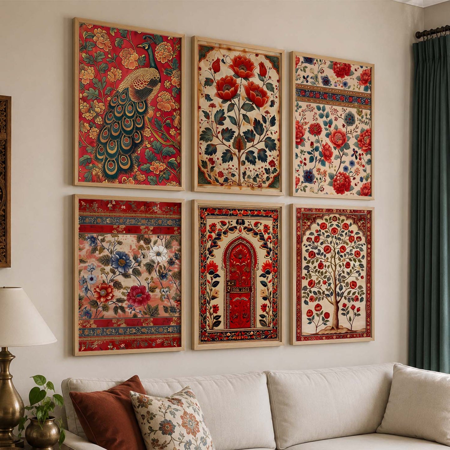 Madhubani Wall Art Home Décor For Living Room Office Home Hanging