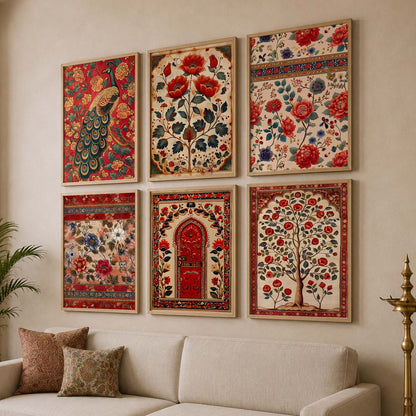 Madhubani Wall Art Home Décor For Living Room Office Home Hanging