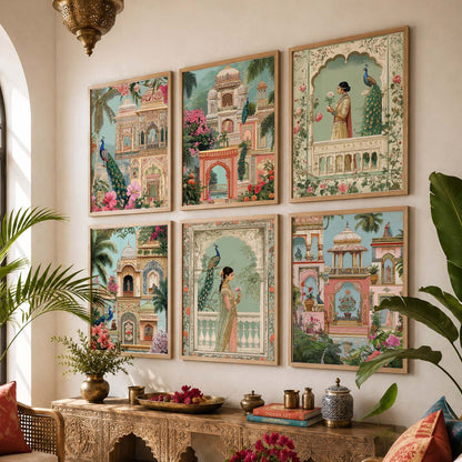 Madhubani Wall Art Paintings with Frame for Wall Decor