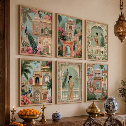 Madhubani Wall Art Paintings with Frame for Wall Decor