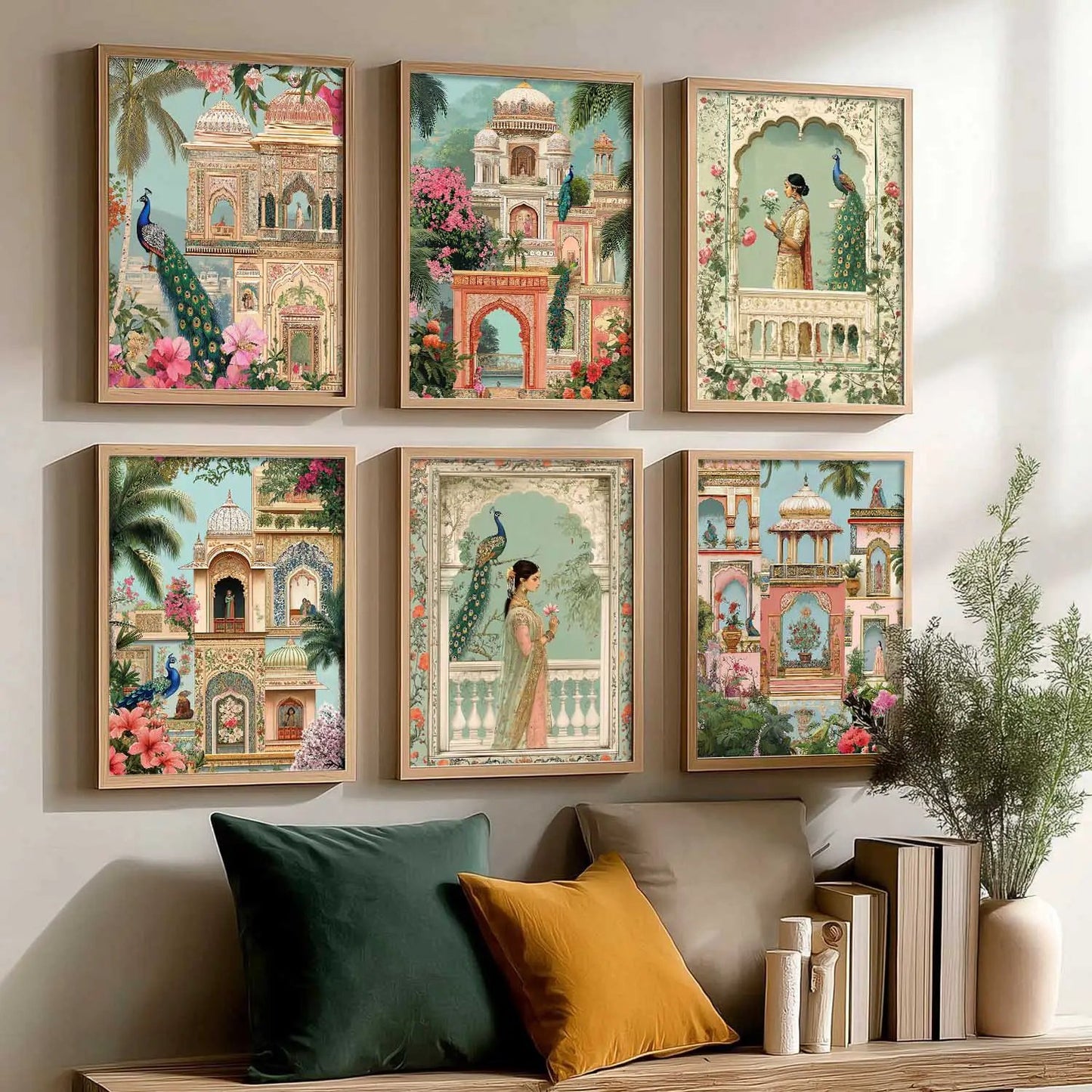 Madhubani Wall Art Paintings with Frame for Wall Decor