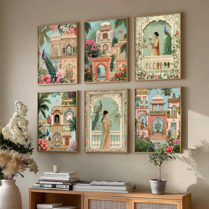 Madhubani Wall Art Paintings with Frame for Wall Decor