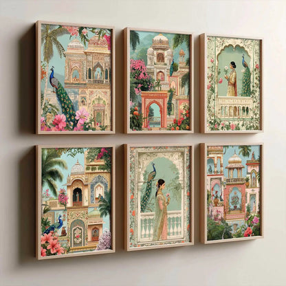 Madhubani Wall Art Paintings with Frame for Wall Decor