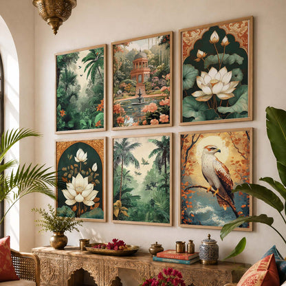 Nature  Wall Art Paintings with Frame for Wall Decor