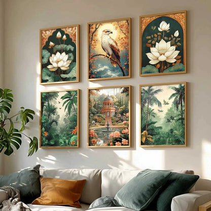 Nature  Wall Art Paintings with Frame for Wall Decor