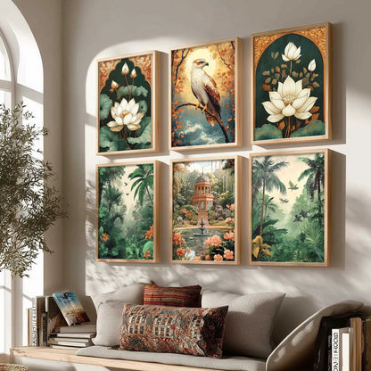 Nature  Wall Art Paintings with Frame for Wall Decor