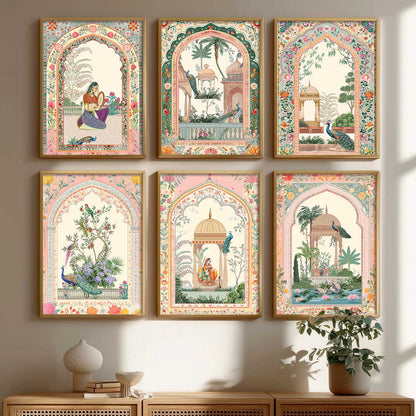 Traditional   Wall Art Paintings with Frame for Wall Decor
