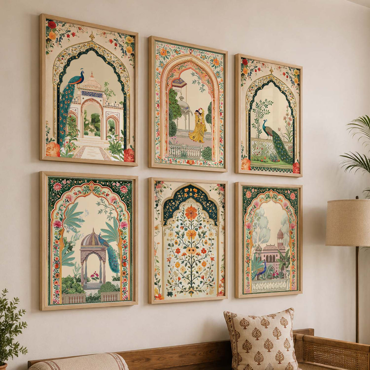 Madhubani    Wall  Art Paintings with Frame for Wall Decor