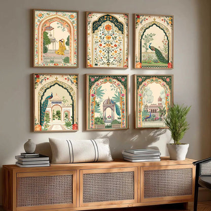 Madhubani    Wall  Art Paintings with Frame for Wall Decor