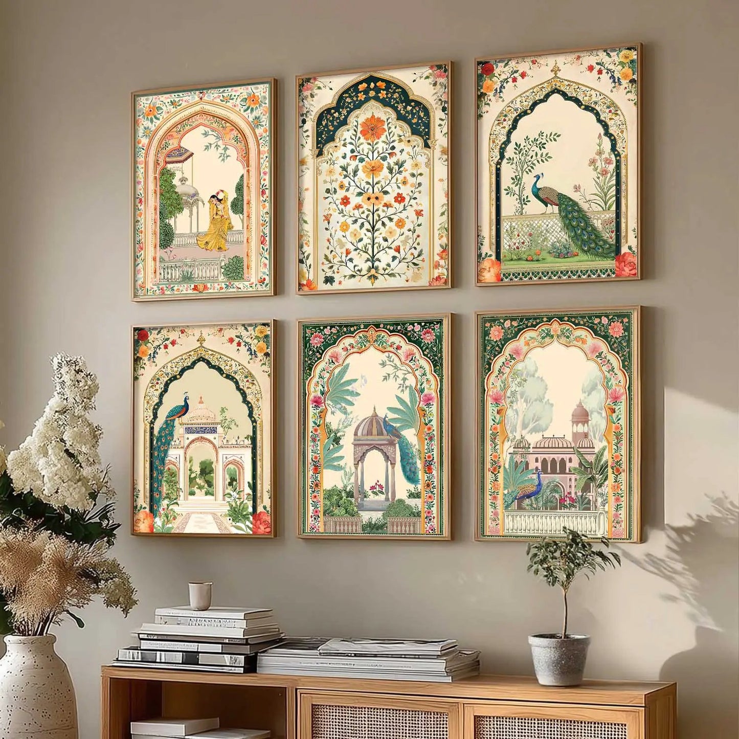 Madhubani    Wall  Art Paintings with Frame for Wall Decor