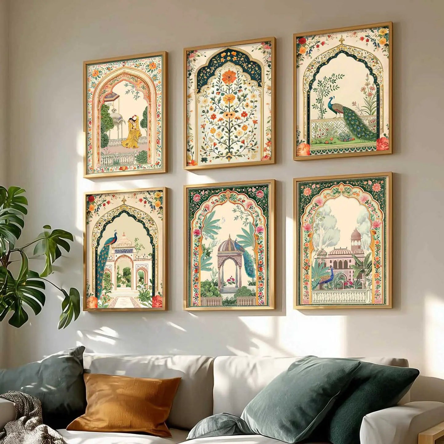 Madhubani    Wall  Art Paintings with Frame for Wall Decor