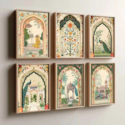Madhubani    Wall  Art Paintings with Frame for Wall Decor