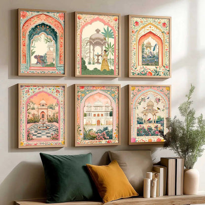 Madhubani  Wall  Art Paintings with Frame for Wall Decor