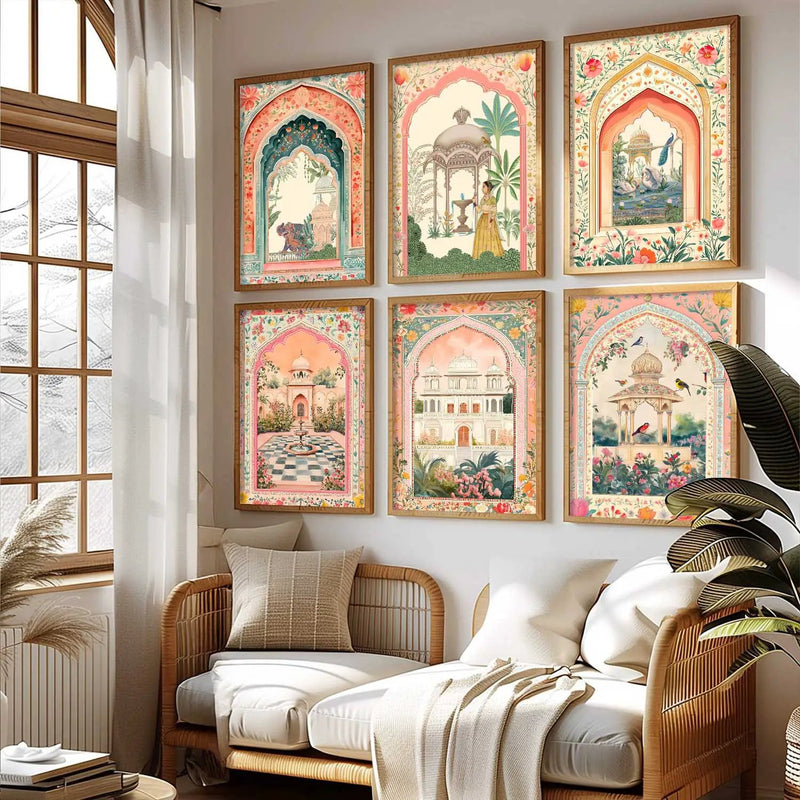 Madhubani  Wall  Art Paintings with Frame for Wall Decor
