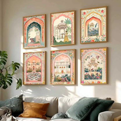 Madhubani  Wall  Art Paintings with Frame for Wall Decor