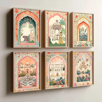 Madhubani  Wall  Art Paintings with Frame for Wall Decor