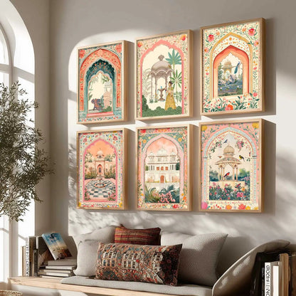 Madhubani  Wall  Art Paintings with Frame for Wall Decor