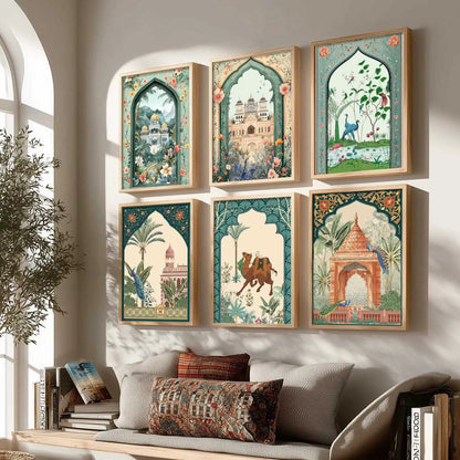 Traditional   Wall  Art Paintings with Frame for Wall Decor