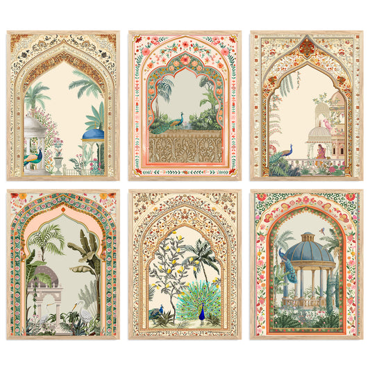 Traditional Wall Art Paintings with Frame for Wall Decor