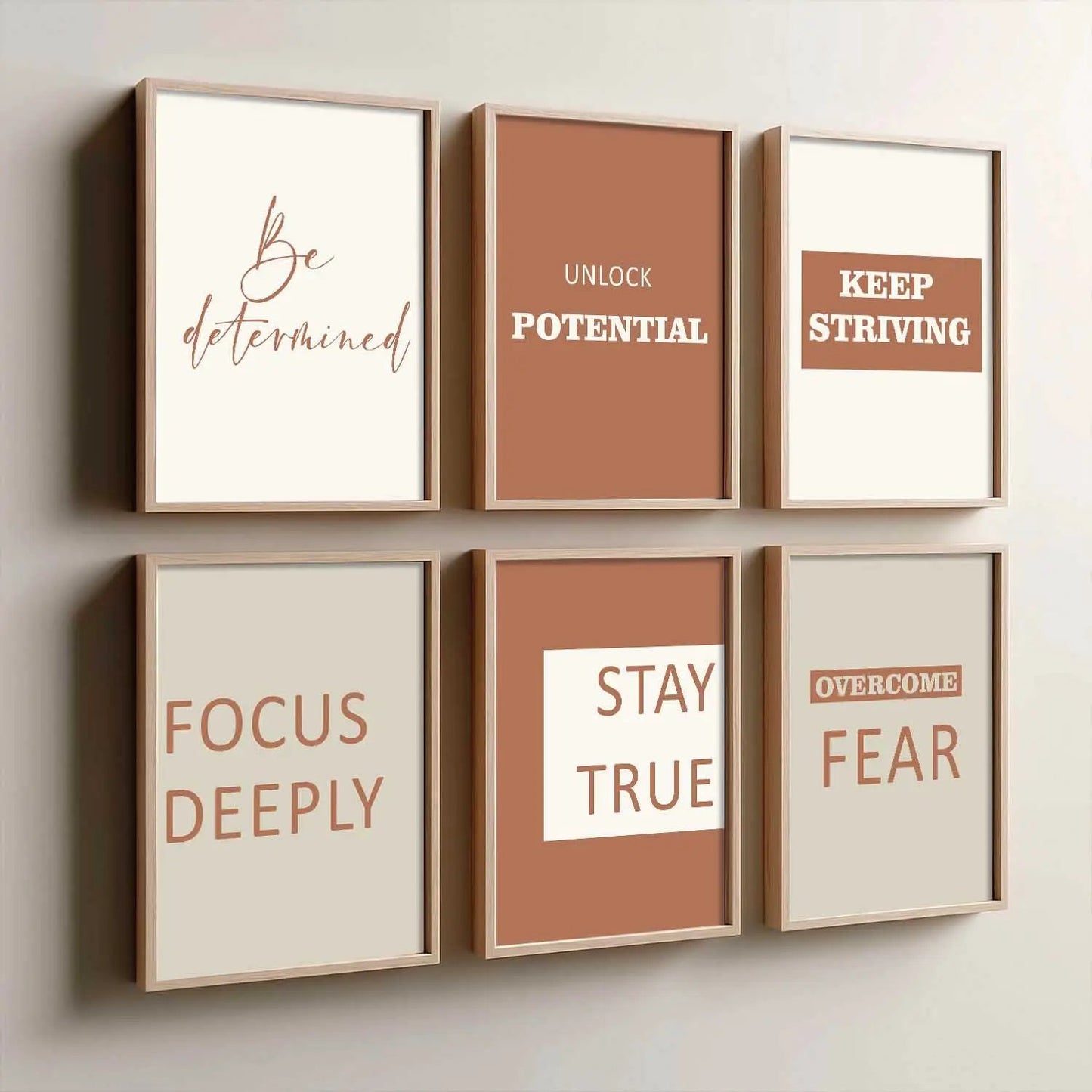 Motivational  Wall  Art Paintings with Frame for Wall Decor