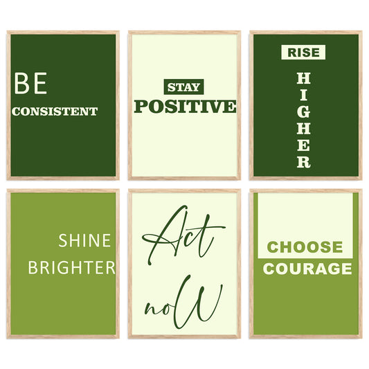 Motivational  Wall  Art  Paintings with Frame for Wall Decor
