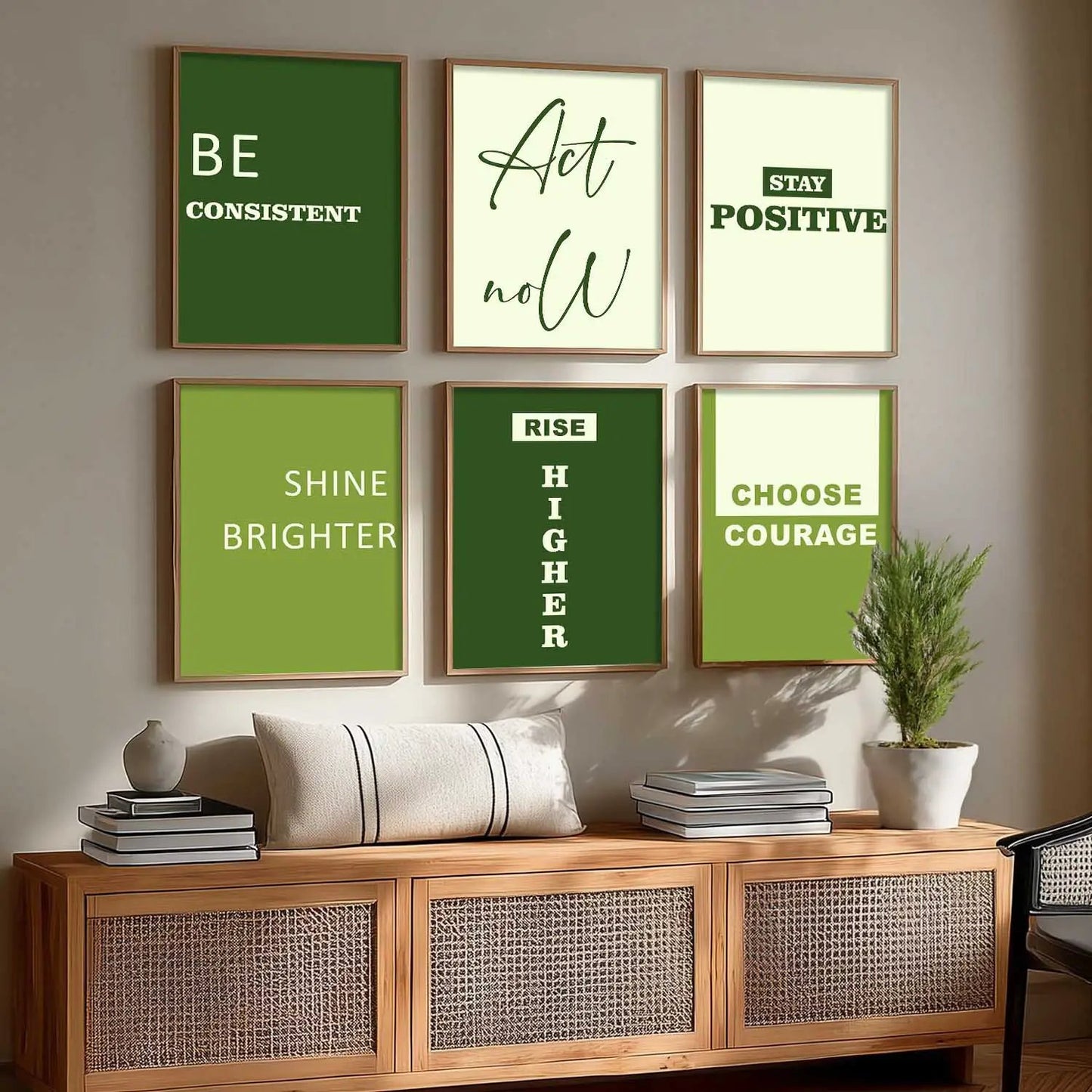 Motivational  Wall  Art  Paintings with Frame for Wall Decor