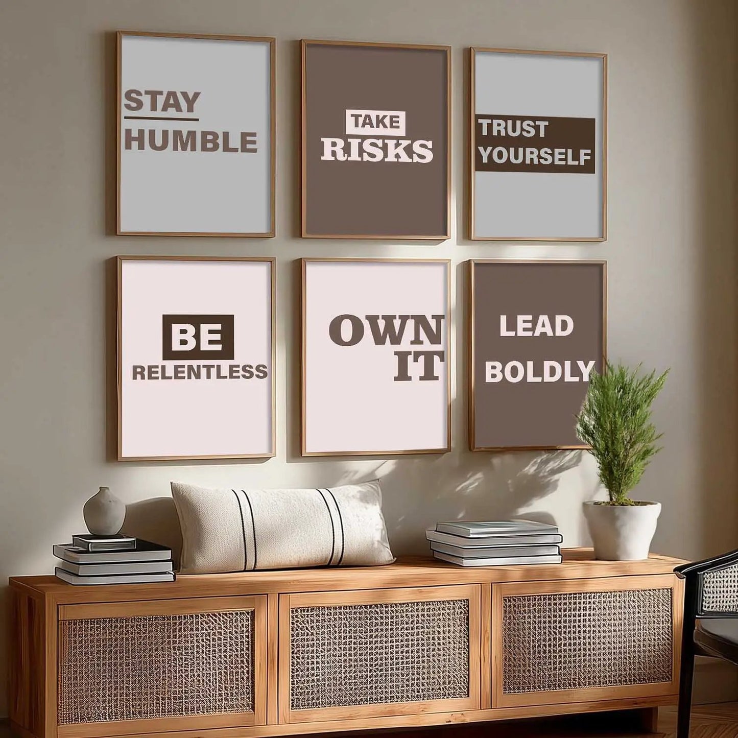 Motivational  Wall  Art Paintings with Frame for Wall Decor