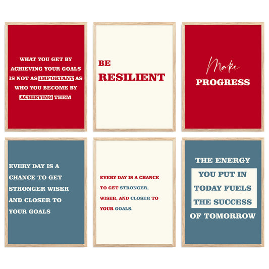 Motivational  Wall  Art Paintings with Frame for Wall Decor