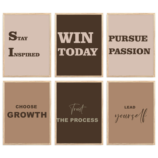 Motivational  Wall  Art Paintings with Frame for Wall Decor