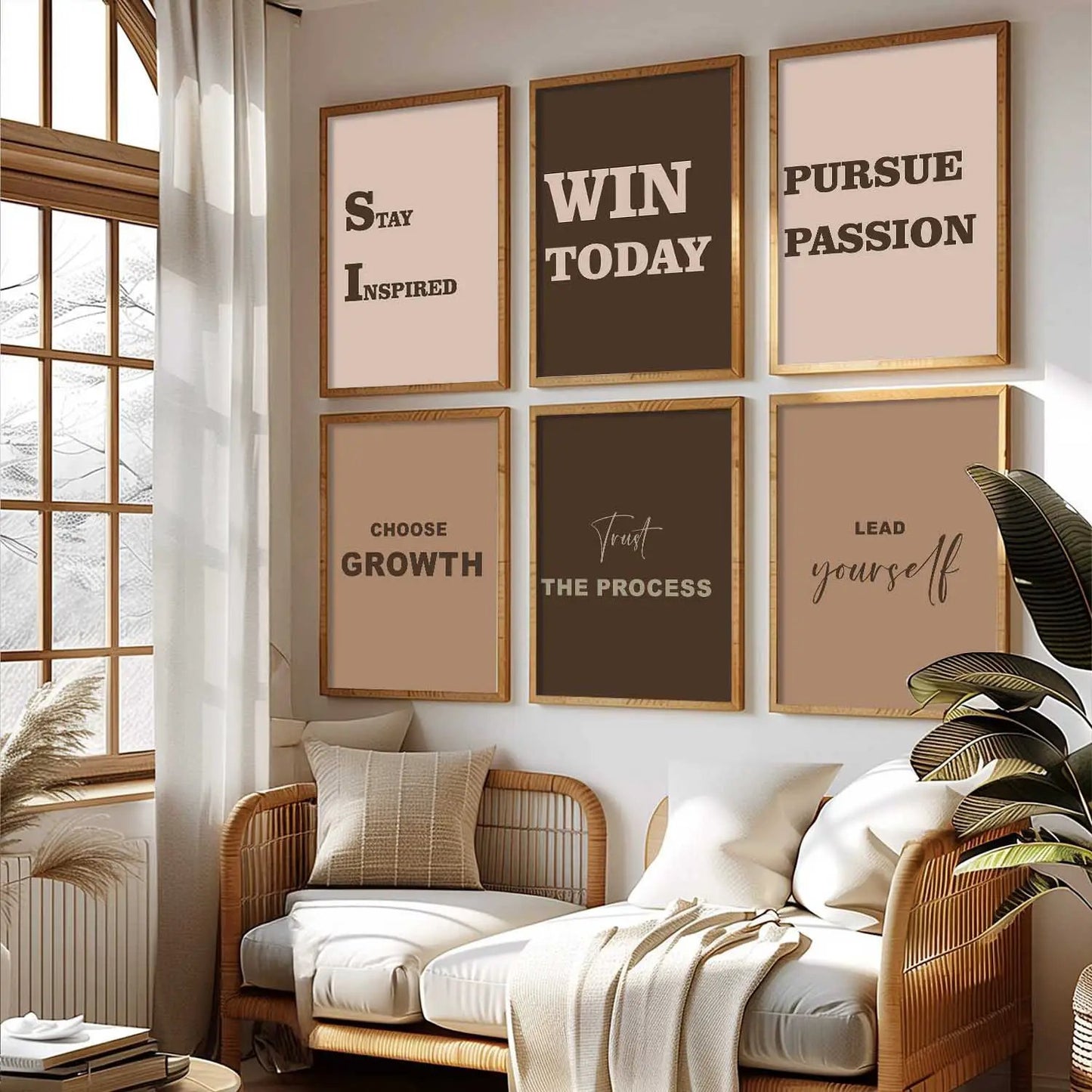 Motivational  Wall  Art Paintings with Frame for Wall Decor