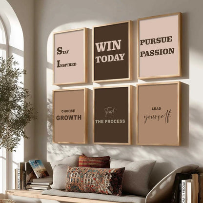 Motivational  Wall  Art Paintings with Frame for Wall Decor