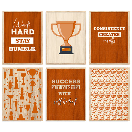 Motivational  Wall Art Paintings with Frame for Wall Decor
