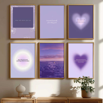Motivational Quotes Wall Art Paintings with Frame for Living Room Bedroom