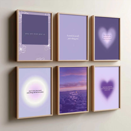 Motivational Quotes Wall Art Paintings with Frame for Living Room Bedroom