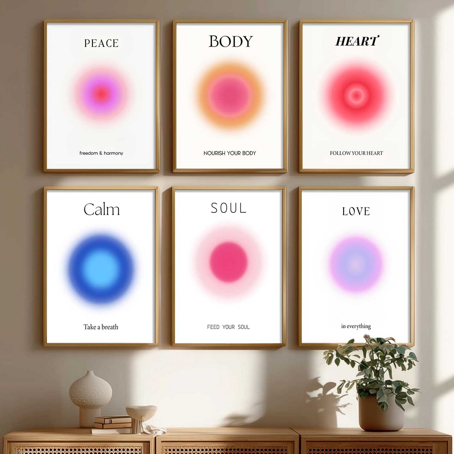 Motivational Quotes Wall Art Paintings with Frame for Living Room Bedroom