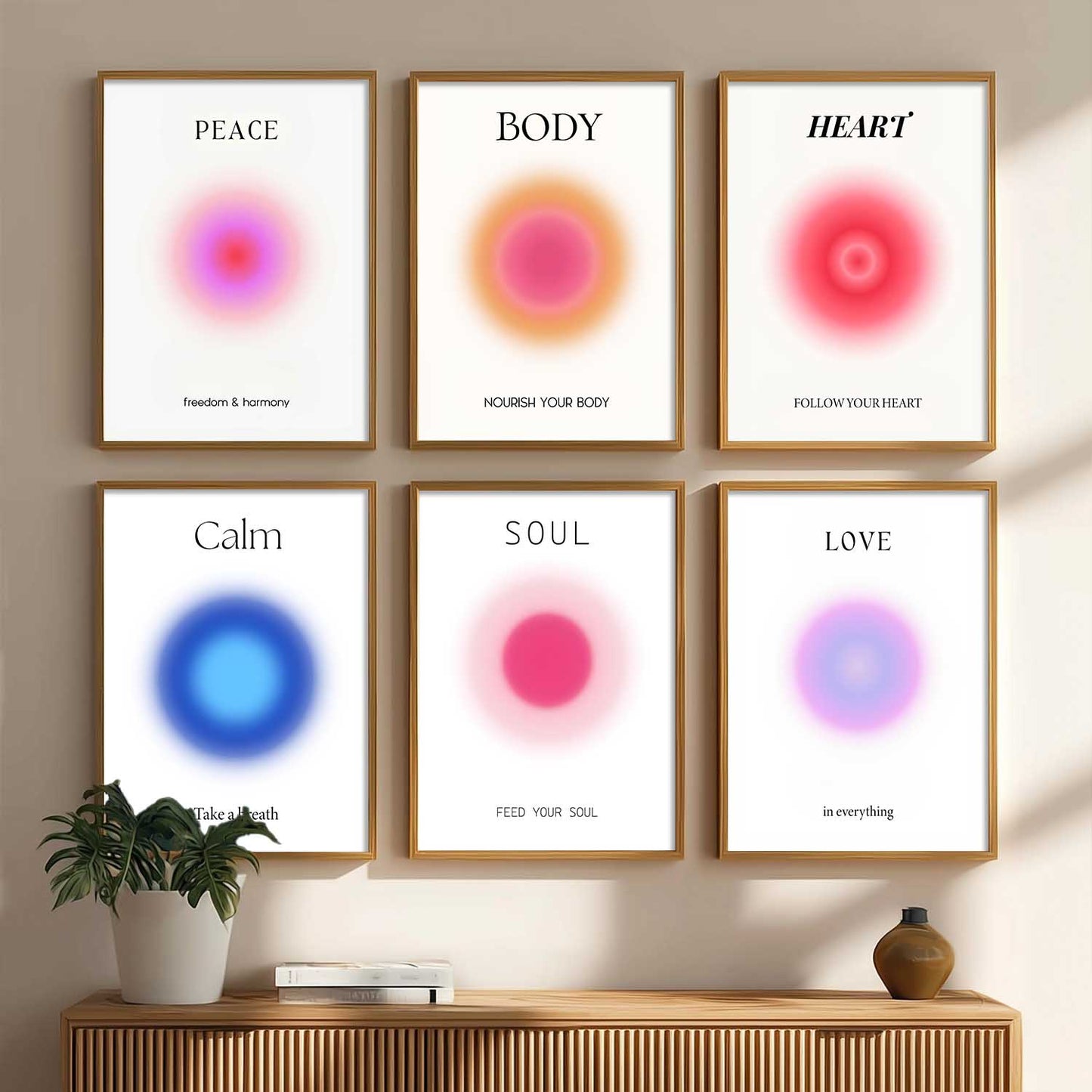 Motivational Quotes Wall Art Paintings with Frame for Living Room Bedroom