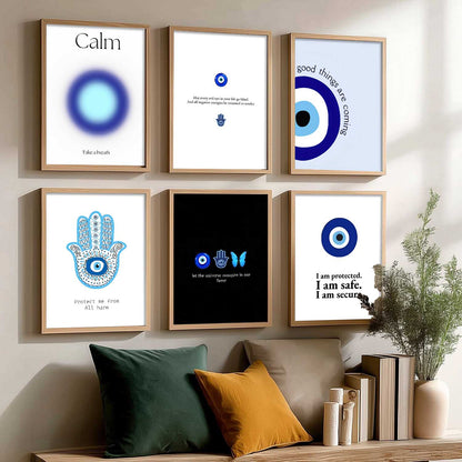 Motivational Quotes Wall Art Paintings with Frame for Living Room Bedroom