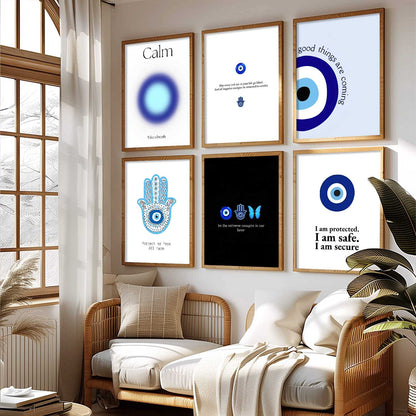 Motivational Quotes Wall Art Paintings with Frame for Living Room Bedroom